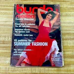 Vintage Burda magazine